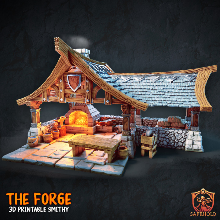 3D Printable The Forge Full Set By Safehold