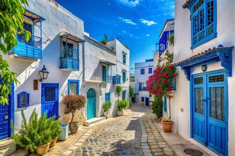 A Captivating Tunisian Street Scene Unveiling The Charm Of Sidi Bou A Captivating Tunisian Street Scene Unveiling The Charm Of Sidi Bou