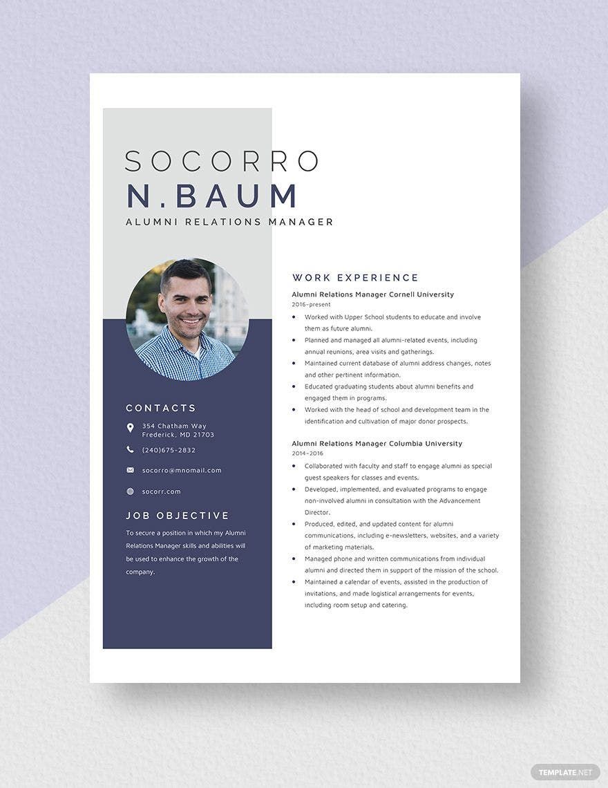 Best Practices For Alumni Relations Slide Template In Presentations