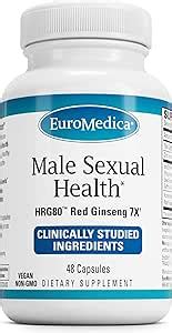 Amazon Com Euromedica Male Sexual Health Dietary Supplement To Support Healthy Blood Flow Circulation Herbal Supplement With Korean Red Ginseng Supplement For Men To Aid Healthy Energy 48