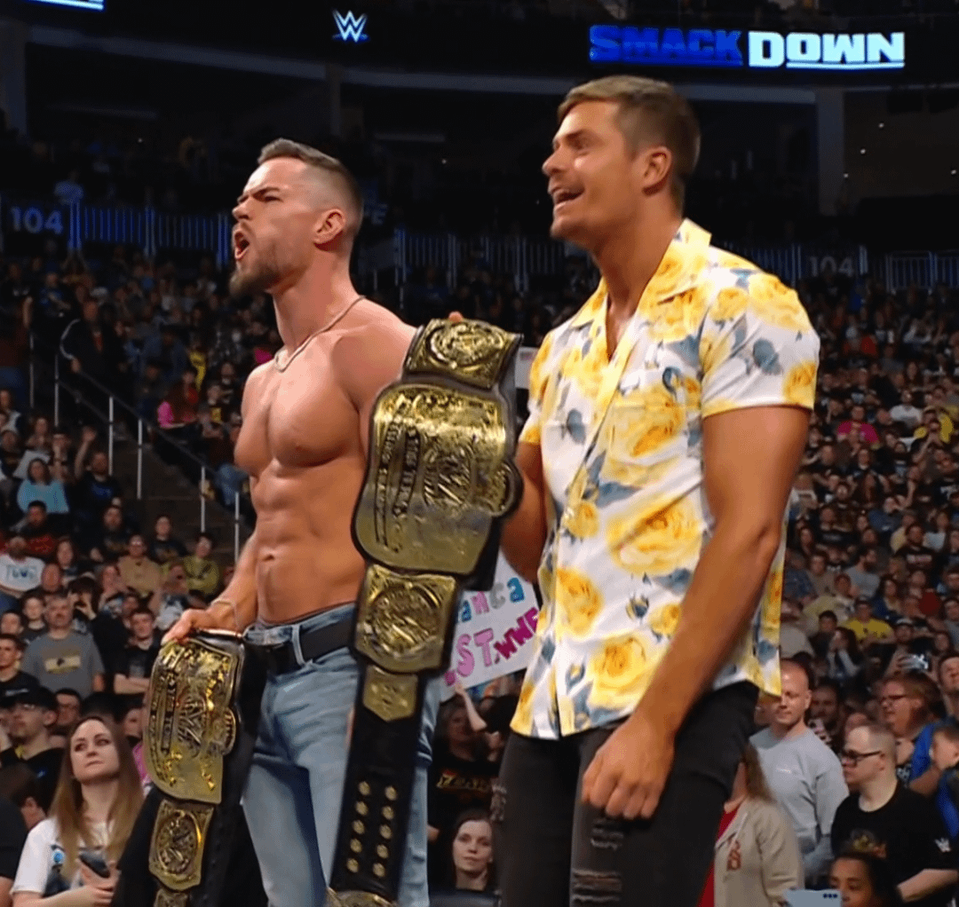 Damn That Title Suits Them Specially Austin Theory Dude Looks Like A Star R Greatnessofwrestling