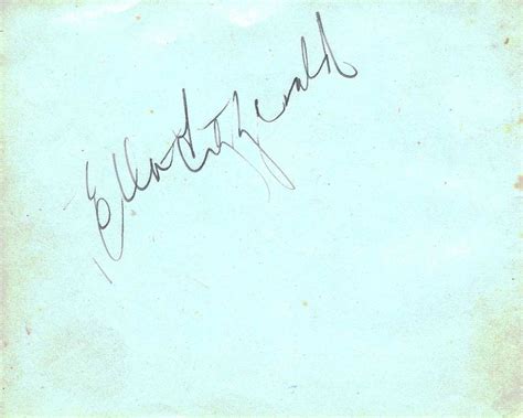 Ella Fitzgerald Signature