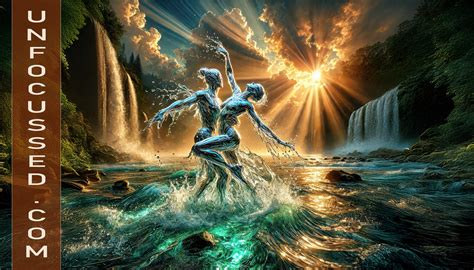 Ethereal Symphony Of Water And Light Unfocussed Photography Art Ethereal Symphony Of Water And Light Unfocussed Photography Art