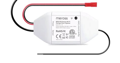 How To Pair Meross Smart Wifi Controller Accessory To A Garage Door