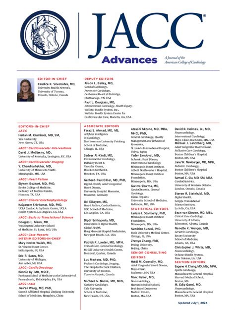 Jacc Advances Im: Key Updates In Interventional Cardiology Imaging