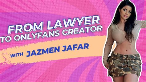 Jazmen Jafar Went From Lawyer To Onlyfans Creator In The Top 0.03% ...