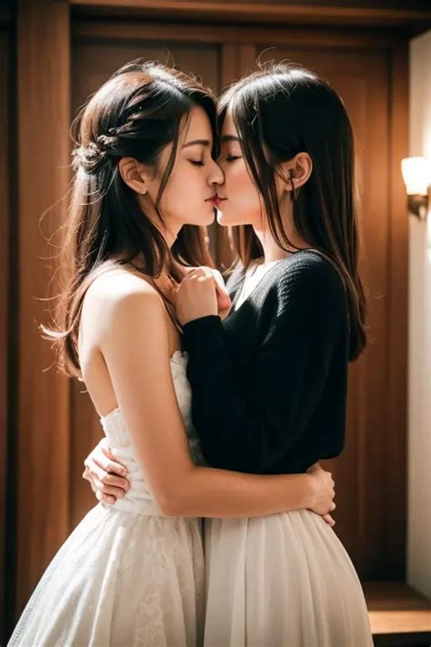Lesbian Twin Sisters Kissing Seaart Al Free Al Art Generator Lesbian Twin Sisters Kissing Seaart Al Free Al Art Generator