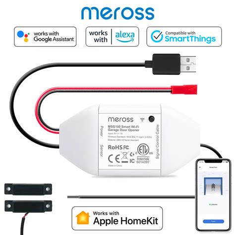 Meross Smart Wi Fi Garage Door Opener Modo Store Uae