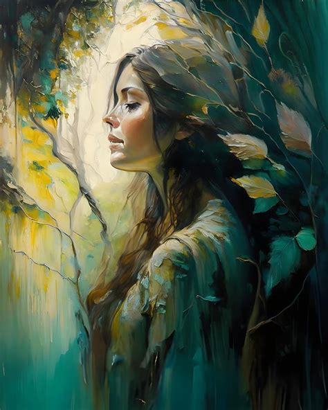 Nature Woman Art Nature Woman Art