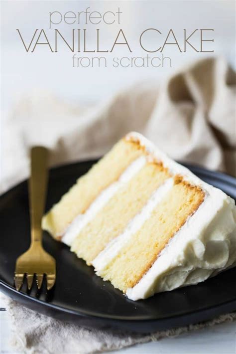 Perfect Vanilla Cake Recipe Perfect Vanilla Cake Recipe