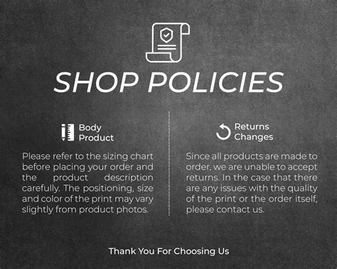 Store Policies Phatrabbitkiller