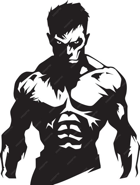Unveiling Undead Muscles The Strength Of Muscular Vector Image Unveiling Undead Muscles The Strength Of Muscular Vector Image